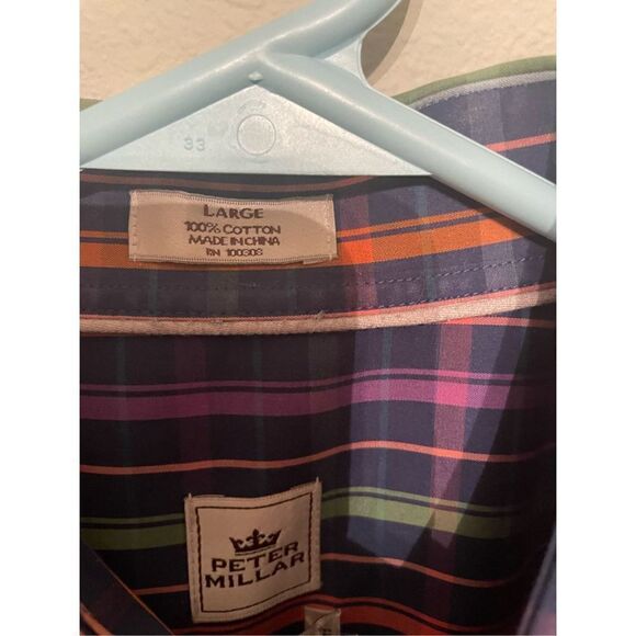 Peter Millar Shirt (SZ L) - Picture 3 of 4